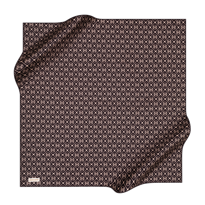Pierre Cardin İpek Eşarp - 8631438-941 Koyu Bordo