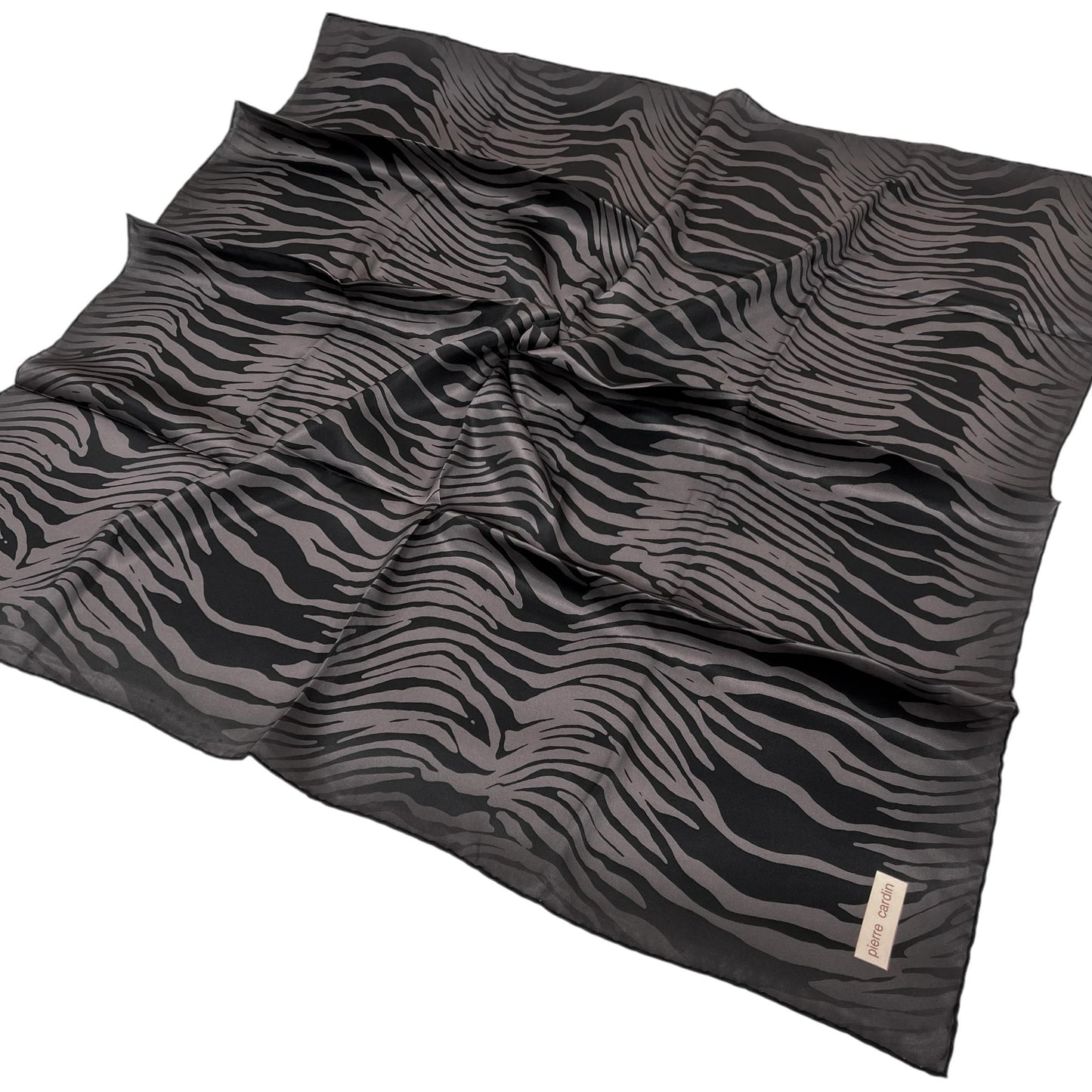 Pierre Cardin İpek Eşarp - 8652230-314 Siyah Kahve Sura