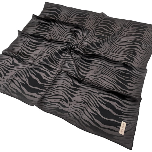 Pierre Cardin İpek Eşarp - 8652230-314 Siyah Kahve Sura