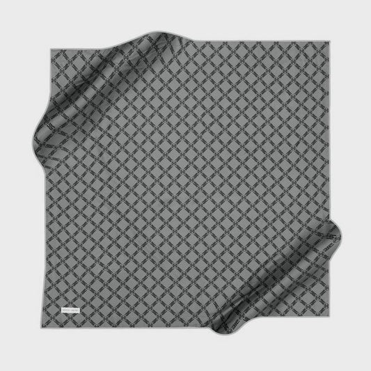 Pierre Cardin İpek Eşarp - 8995438-971 Koyu Gri Twill