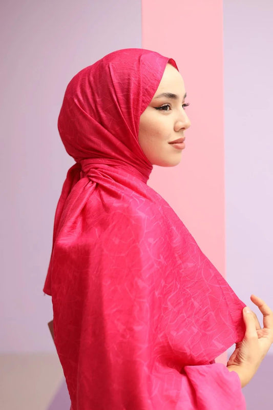 Silk Home Prime Şal - 78004-23 Fuşya