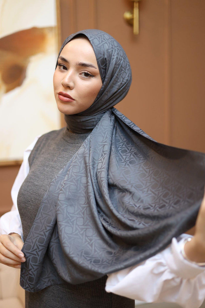 Silk Home Deluxe Şal - 40003 Antrasit