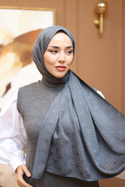 Silk Home Deluxe Şal - 40003 Antrasit
