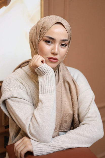 Silk Home Deluxe Şal - 40003 Bej