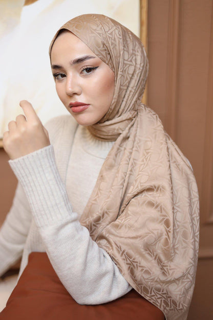 Silk Home Deluxe Şal - 40003 Bej