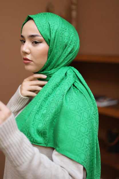 Silk Home Deluxe Şal - 40003 Yeşil