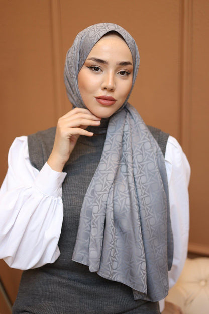 Silk Home Deluxe Şal - 40003 Gri