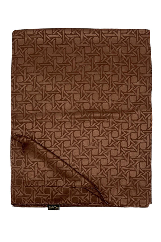 Silk Home Deluxe Şal - 40003 Kakao