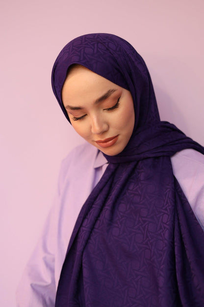 Silk Home Deluxe Şal - 40003 Mor