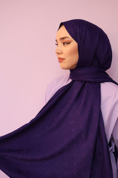 Silk Home Deluxe Şal - 40003 Mor