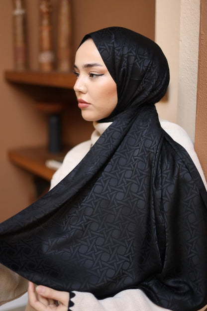 Silk Home Deluxe Şal - 40003 Siyah
