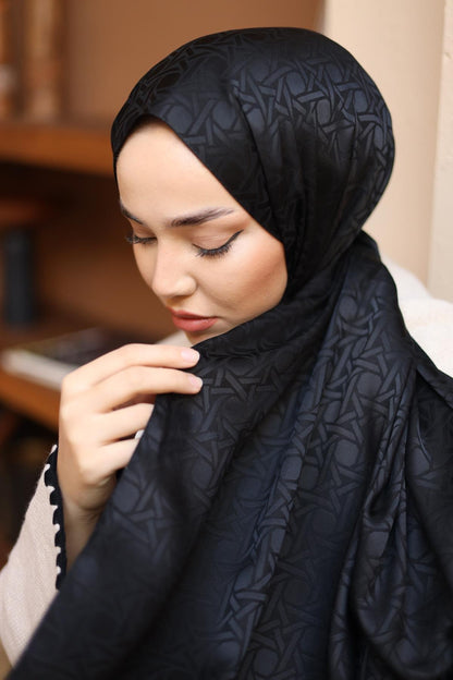 Silk Home Deluxe Şal - 40003 Siyah