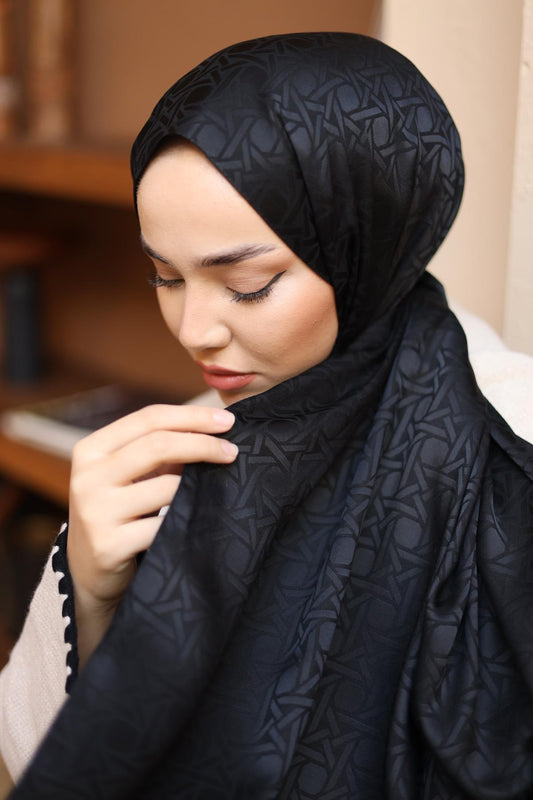 Silk Home Deluxe Şal - 40003 Siyah