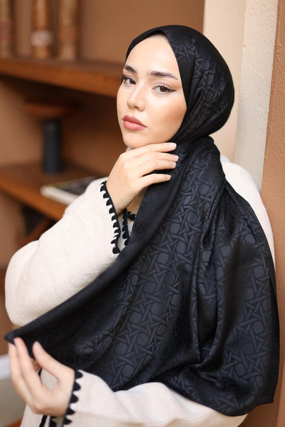 Silk Home Deluxe Şal - 40003 Siyah