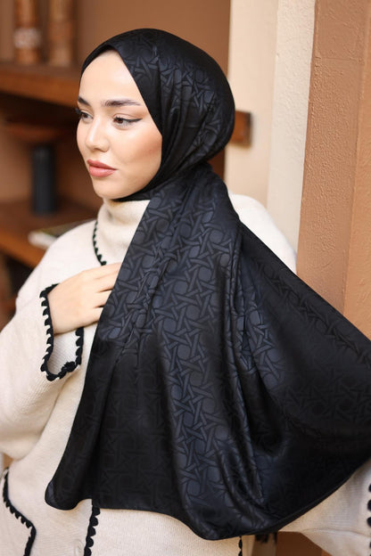 Silk Home Deluxe Şal - 40003 Siyah