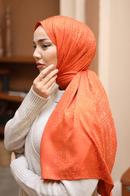 Silk Home Deluxe Şal - 40003 Turuncu