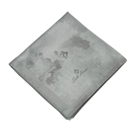Silk Home Desenli Shiny Eşarp - 8647 - Nötr Gri