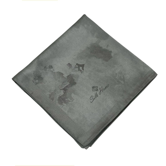 Silk Home Desenli Shiny Eşarp - 8647 - Soft Gri
