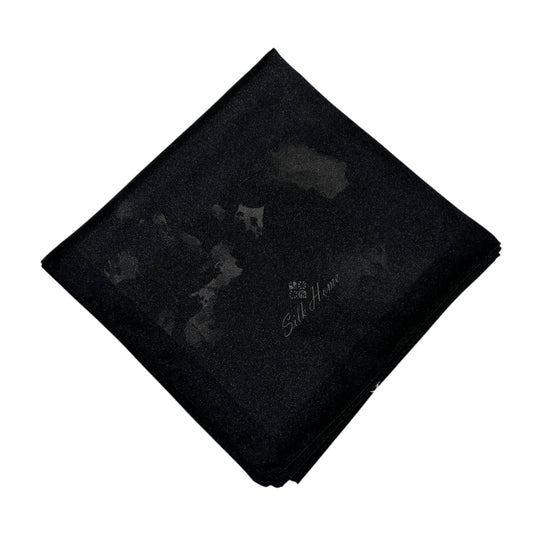 Silk Home Desenli Shiny Eşarp - 8647 - Yeni Siyah