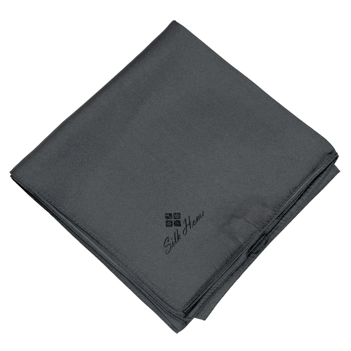 Silk Home Düz Shiny Eşarp - Koyu Antrasit