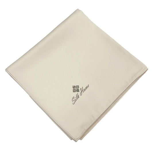 Silk Home Düz Shiny Eşarp - Mat Krem