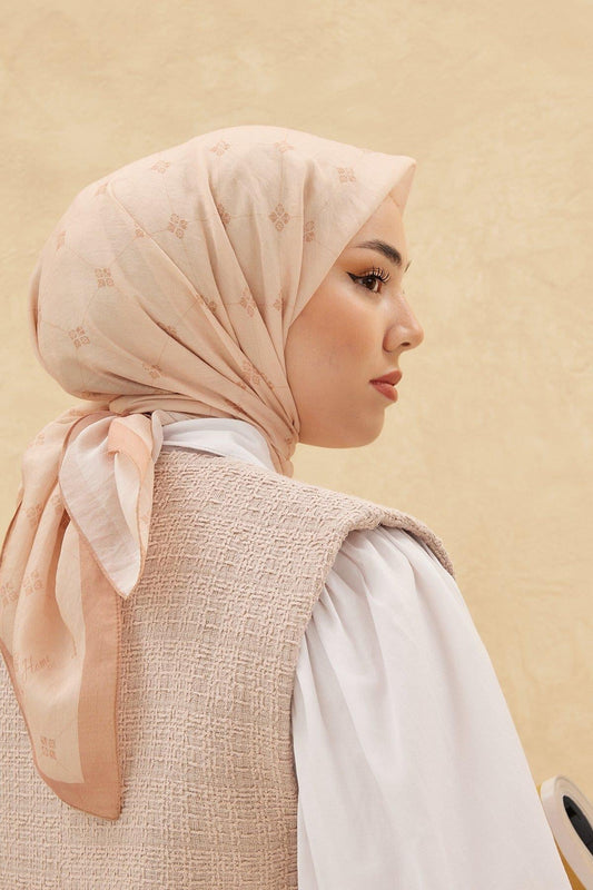 Silk Home Olinda Eşarp - Bej Vizon
