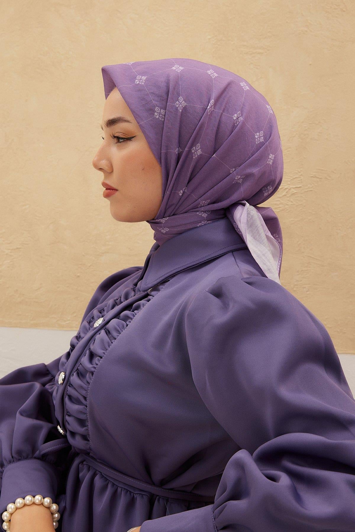 Silk Home Olinda Eşarp - Erguvan Lila