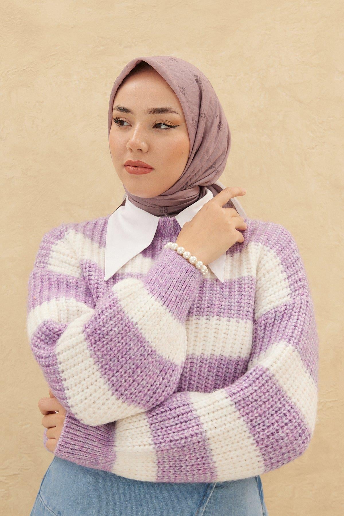 Silk Home Olinda Eşarp - Koyu Gül Kurusu