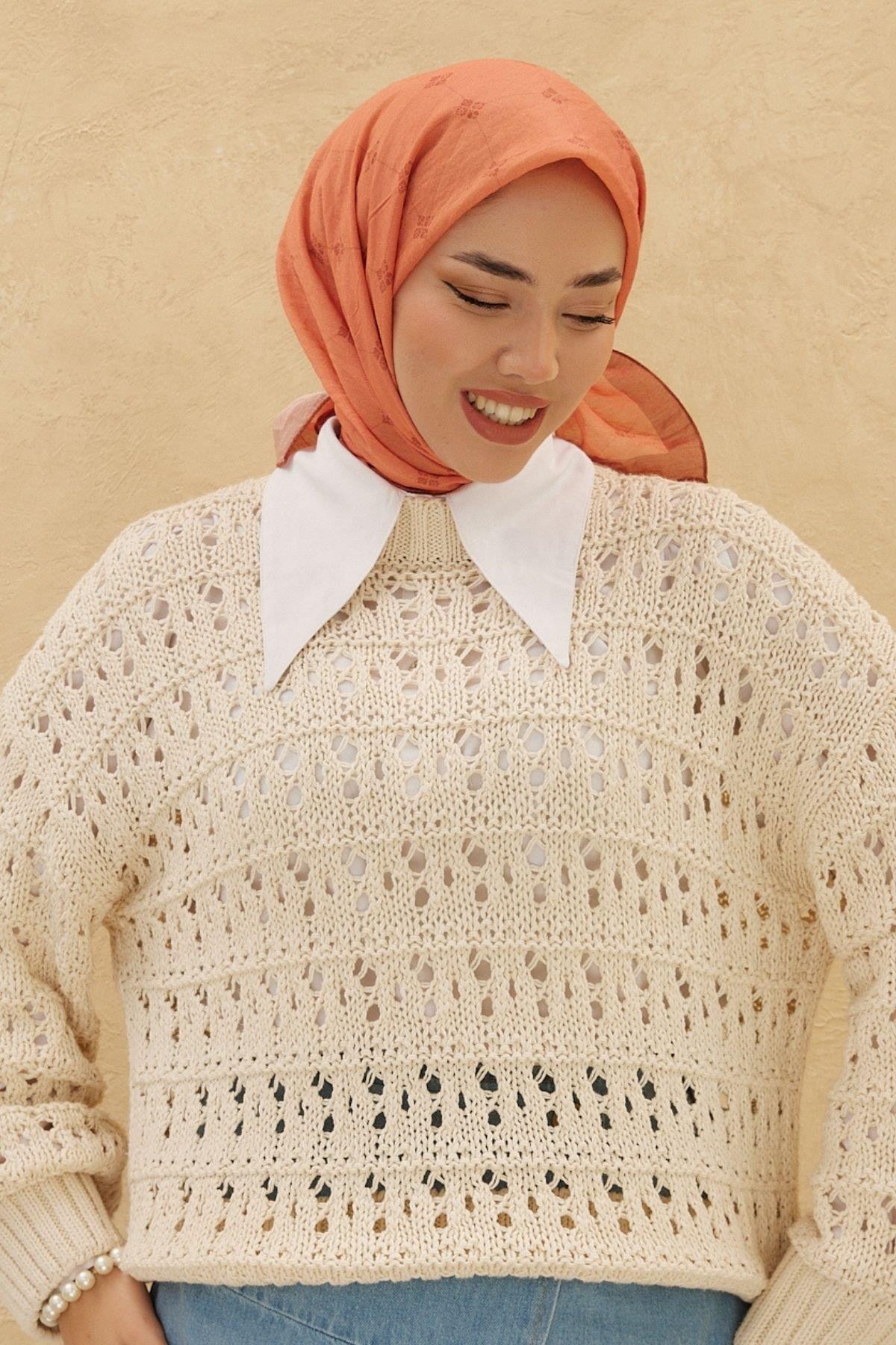 Silk Home Olinda Eşarp - Soft Bakır