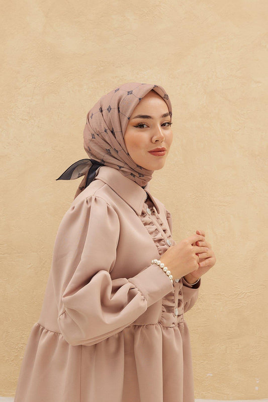 Silk Home Olinda Eşarp - Vizon Lacivert