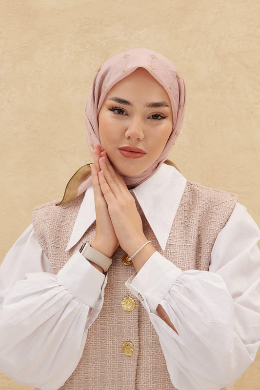 Silk Home Olinda Eşarp - Vizon Yağ Yeşili