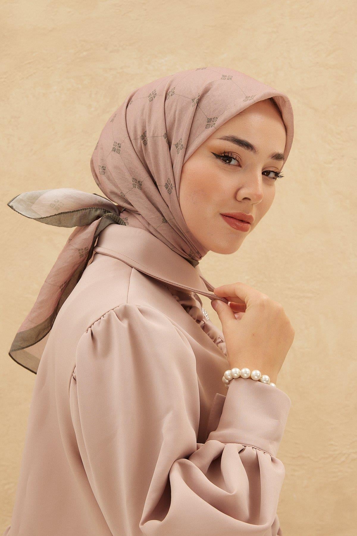 Silk Home Olinda Eşarp - Vizon Yeşil