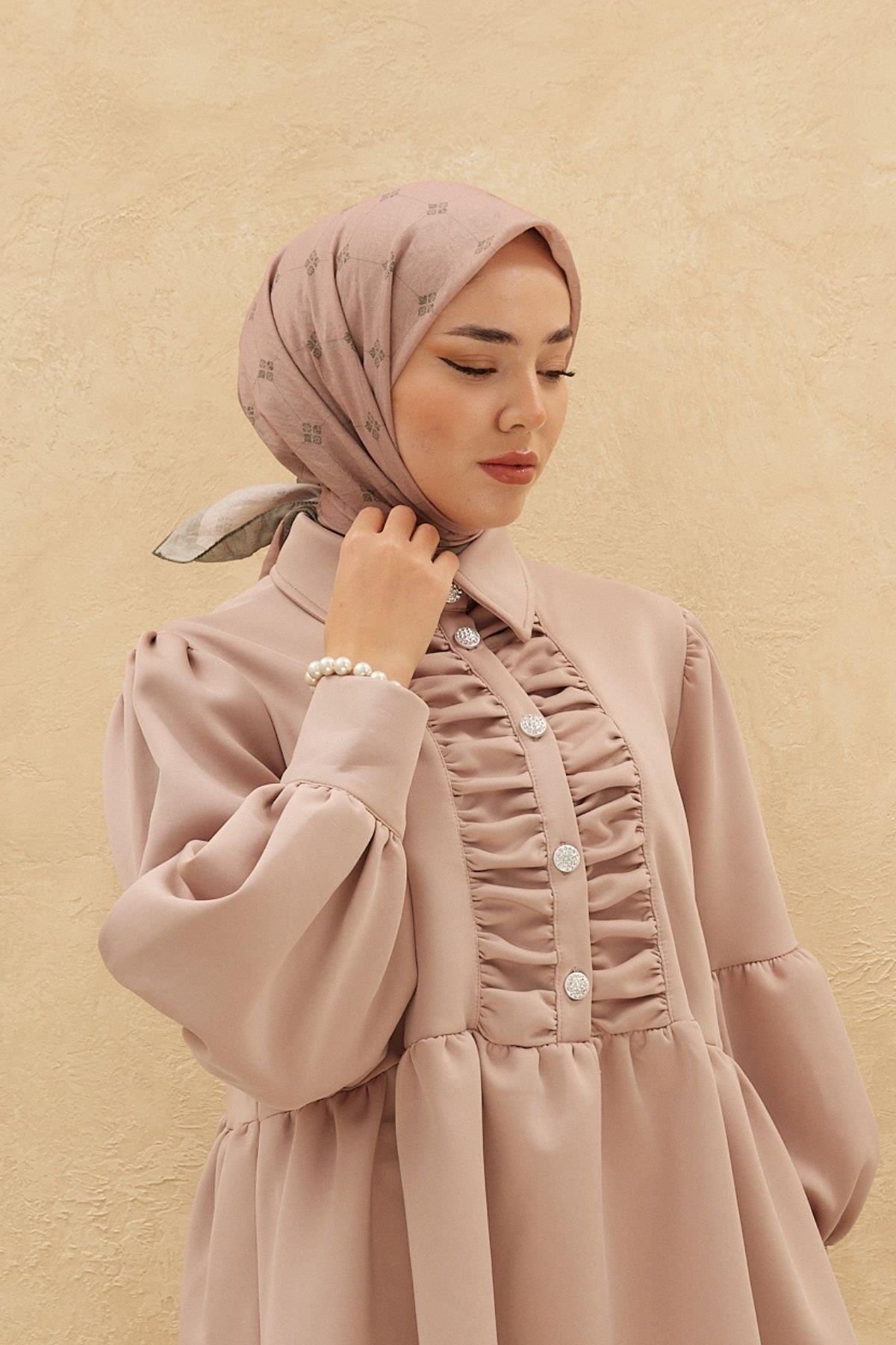 Silk Home Olinda Eşarp - Vizon Yeşil