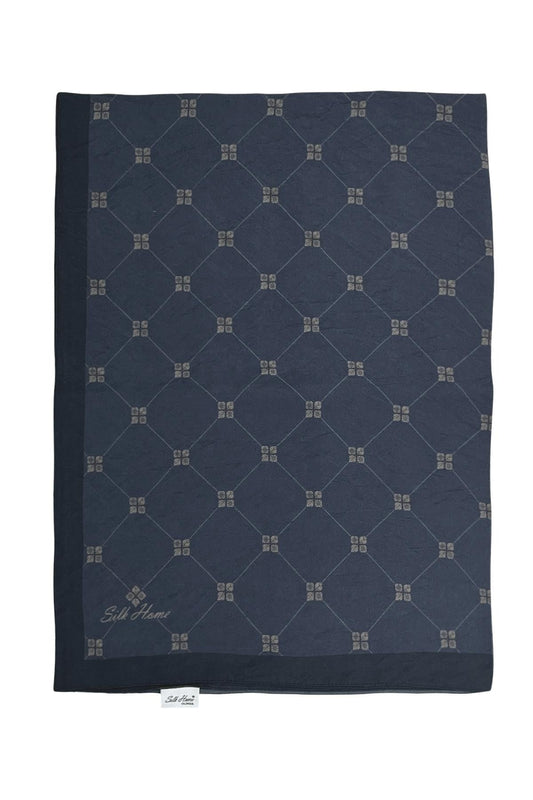 Silk Home Olinda Şal - 49003 - Koyu Mavi Vizon