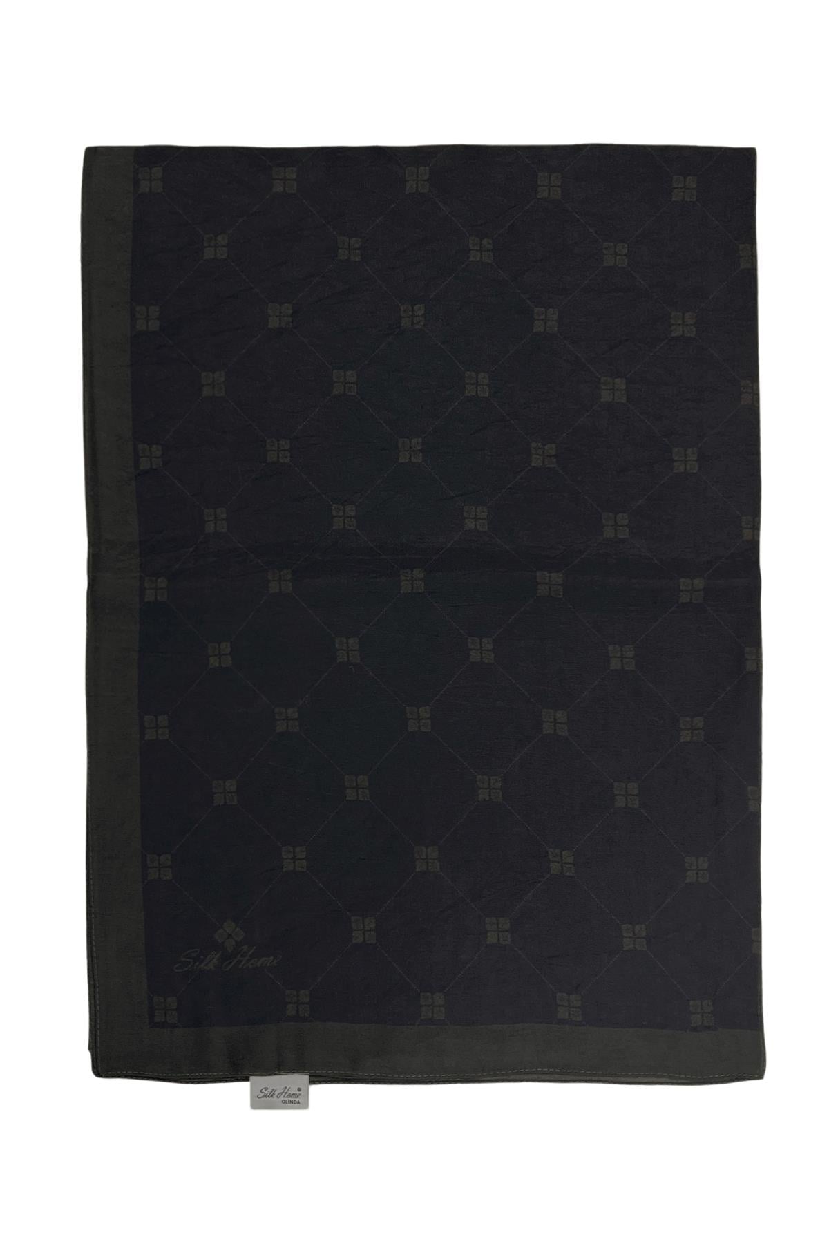 Silk Home Olinda Şal - 49003 - Lacivert Antrasit