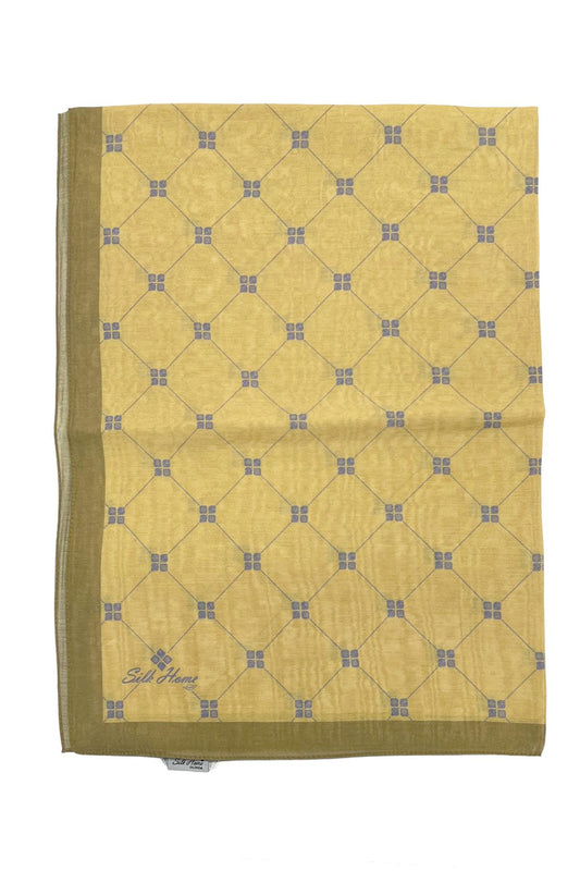 Silk Home Olinda Şal - 49003 - Sarı Yeşil Mavi