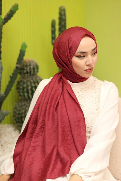 Silk Home Prime Şal - 78004-20 Bordo