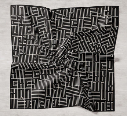 Silk Home Twill İpek Eşarp - 11390-01 Siyah