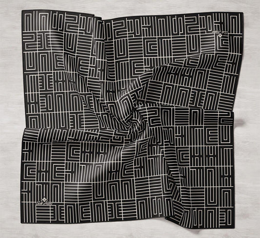 Silk Home Twill İpek Eşarp - 11390-01 Siyah