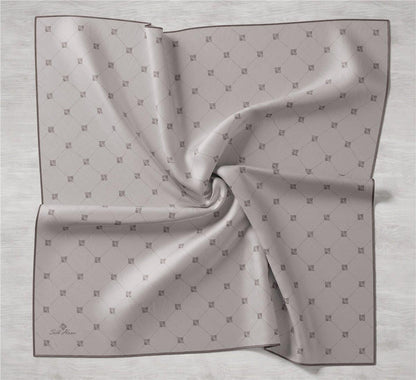 Silk Home Twill İpek Eşarp - 11392-29 Taş