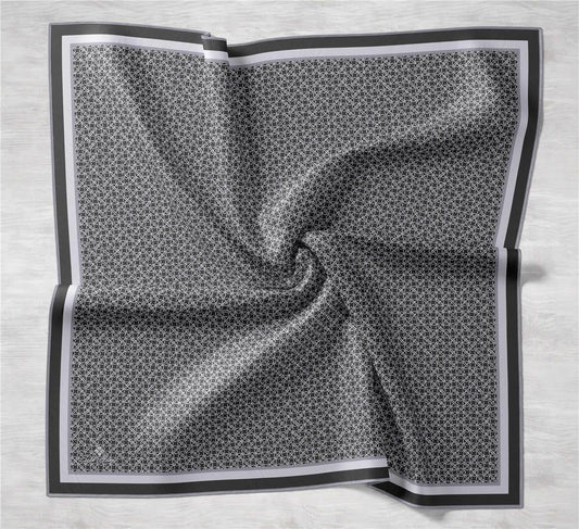 Silk Home Twill İpek Eşarp - 11414-04 Antrasit