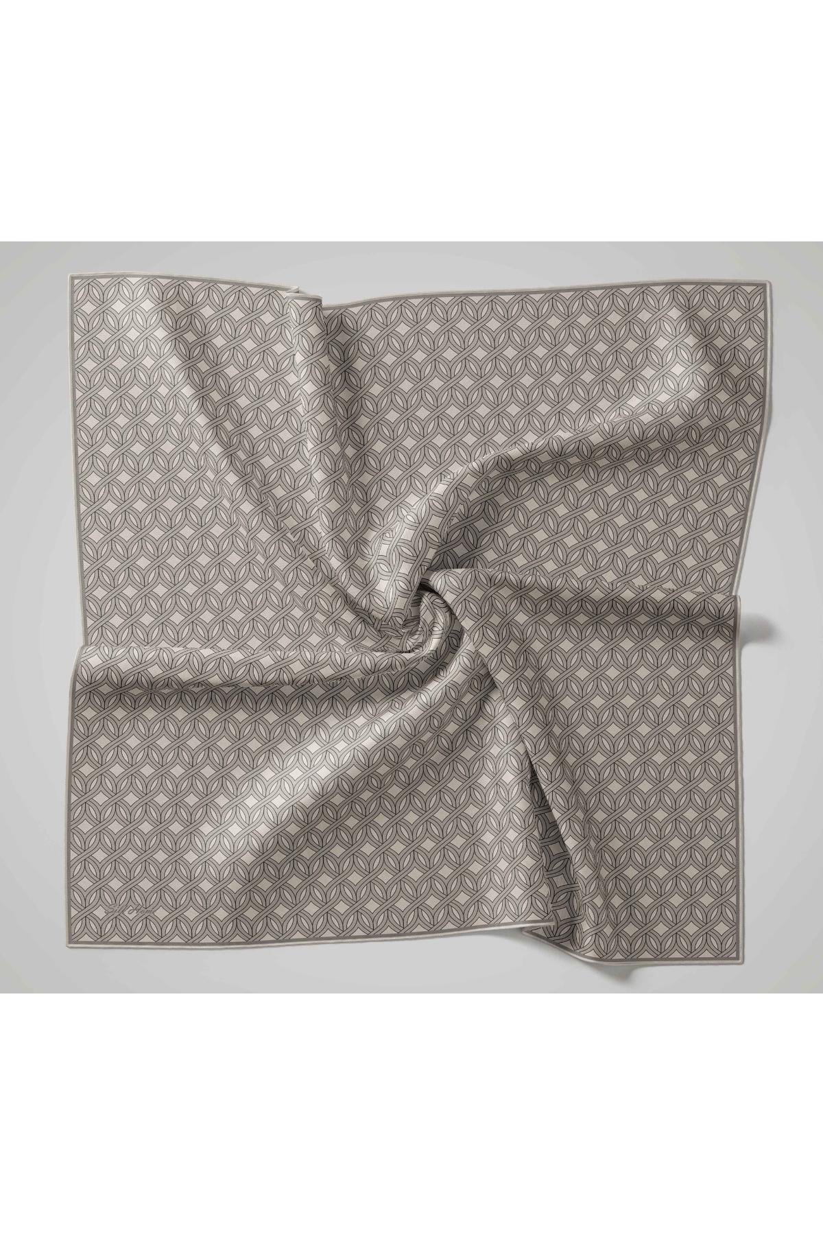 Silk Home Twill İpek Eşarp - 11479-03 Krem