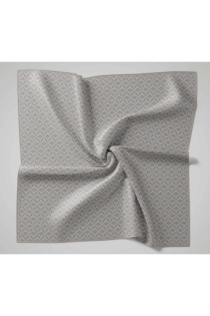 Silk Home Twill İpek Eşarp - 11479-13 Vizon Ekru