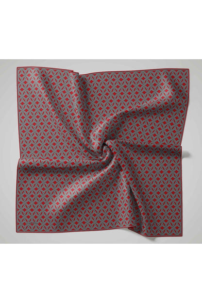Silk Home Twill İpek Eşarp - 11479-40 Kırmızı