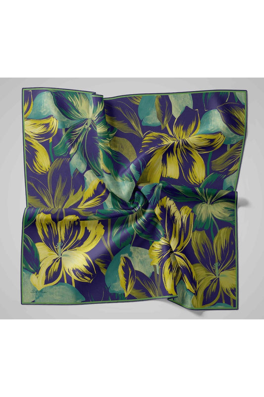 Silk Home Twill İpek Eşarp - 11480-81 Sarı
