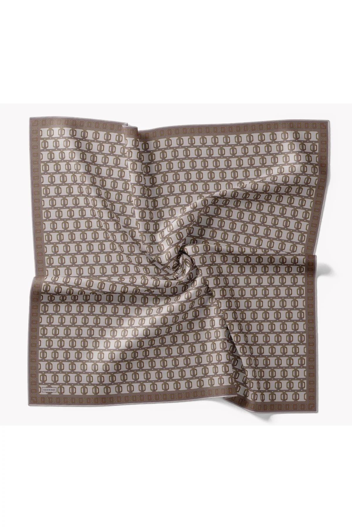 Silk Home Twill İpek Eşarp - 11521-02 Küf Yeşili