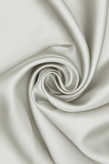 Vakko Düz Twill İpek Eşarp - Açık Taş