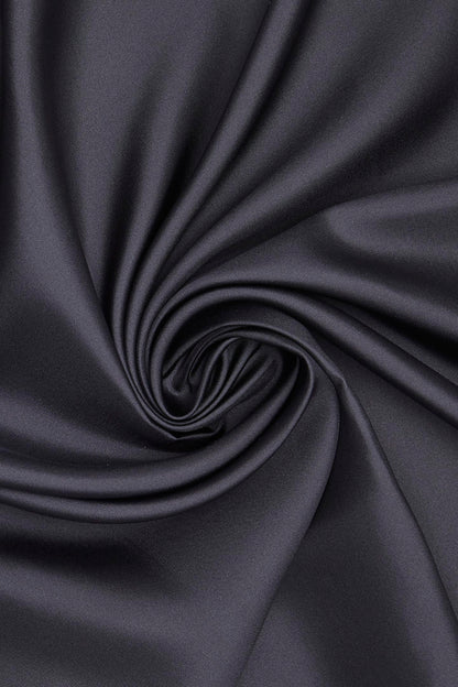 Vakko Düz Twill İpek Eşarp - Koyu Lacivert