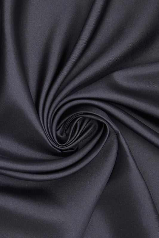 Vakko Düz Twill İpek Eşarp - Koyu Lacivert
