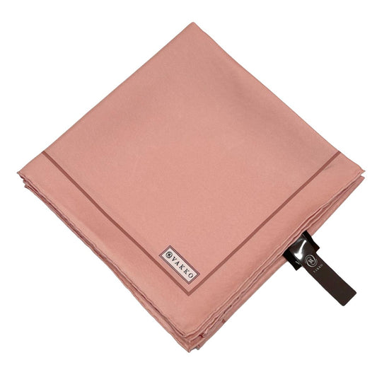 Vakko Düz Twill İpek Eşarp - Pembe